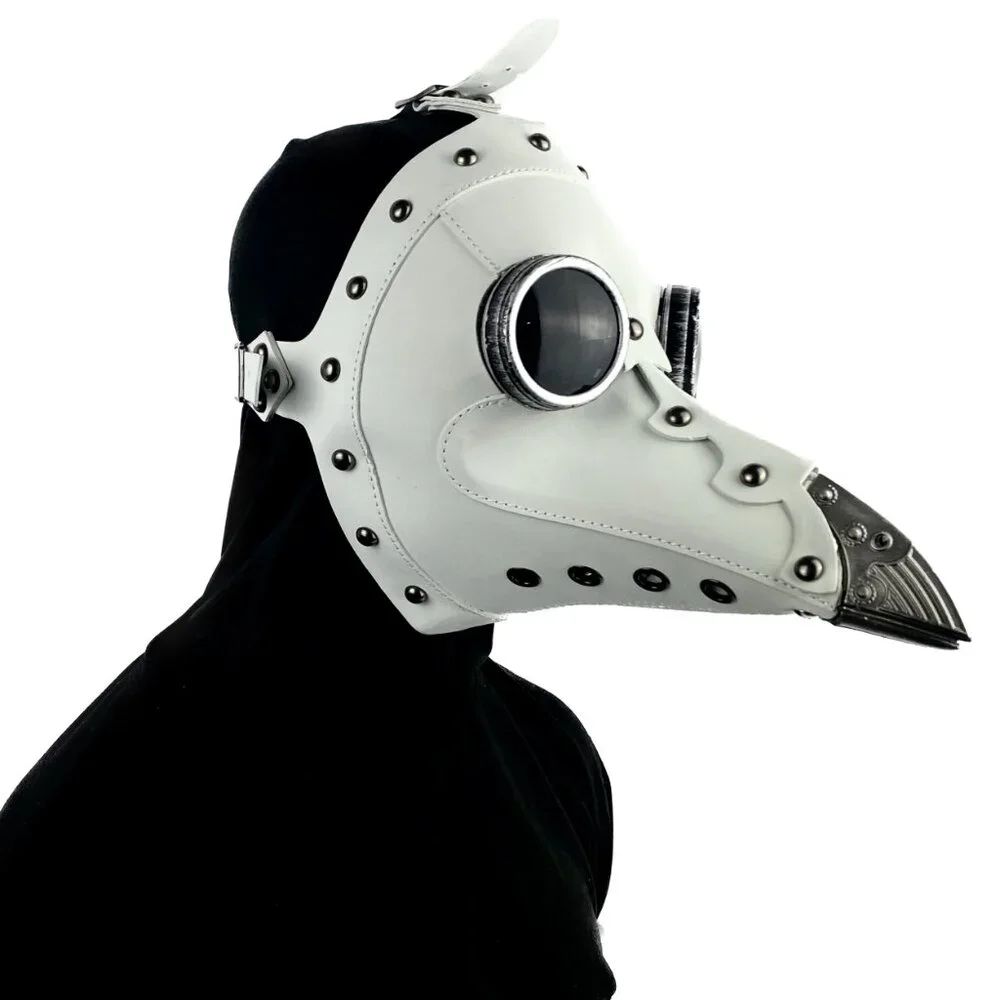 Steampunk Plague Doctor Mask, Long Nose Halloween Masquerade Party Masks